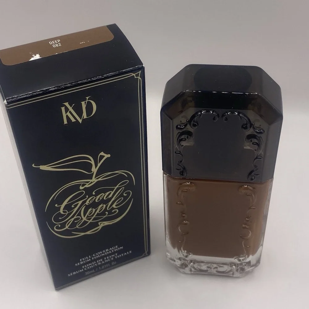 KVD Kat‎ Von D Good Apple Full-Coverage Serum Foundation Deep 082 NIB